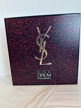 Yves Saint Laurent Empty Black Opium Box